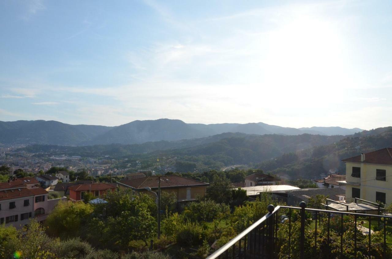 La Casa Con Vista Di Emma Apartman Vezzano Ligure Kültér fotó