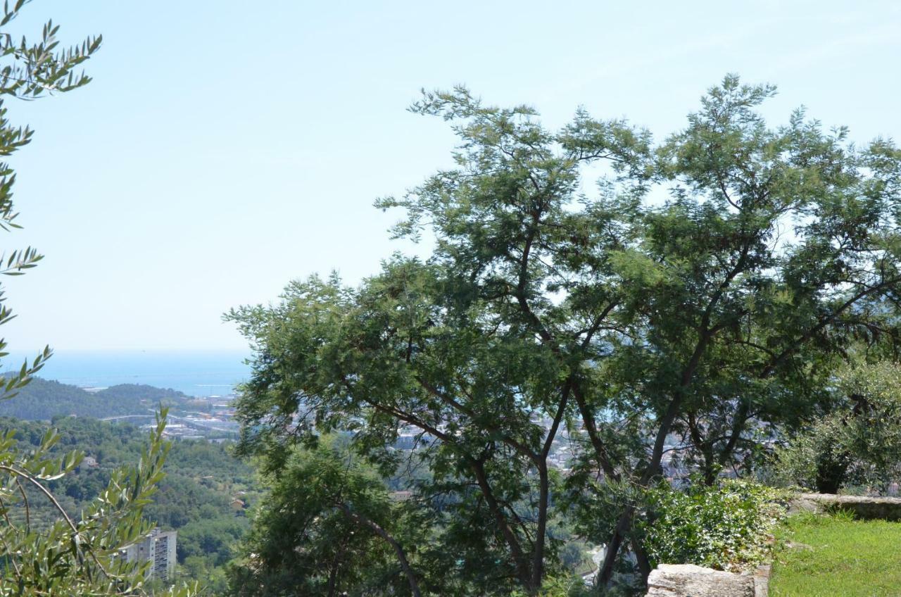 La Casa Con Vista Di Emma Apartman Vezzano Ligure Kültér fotó